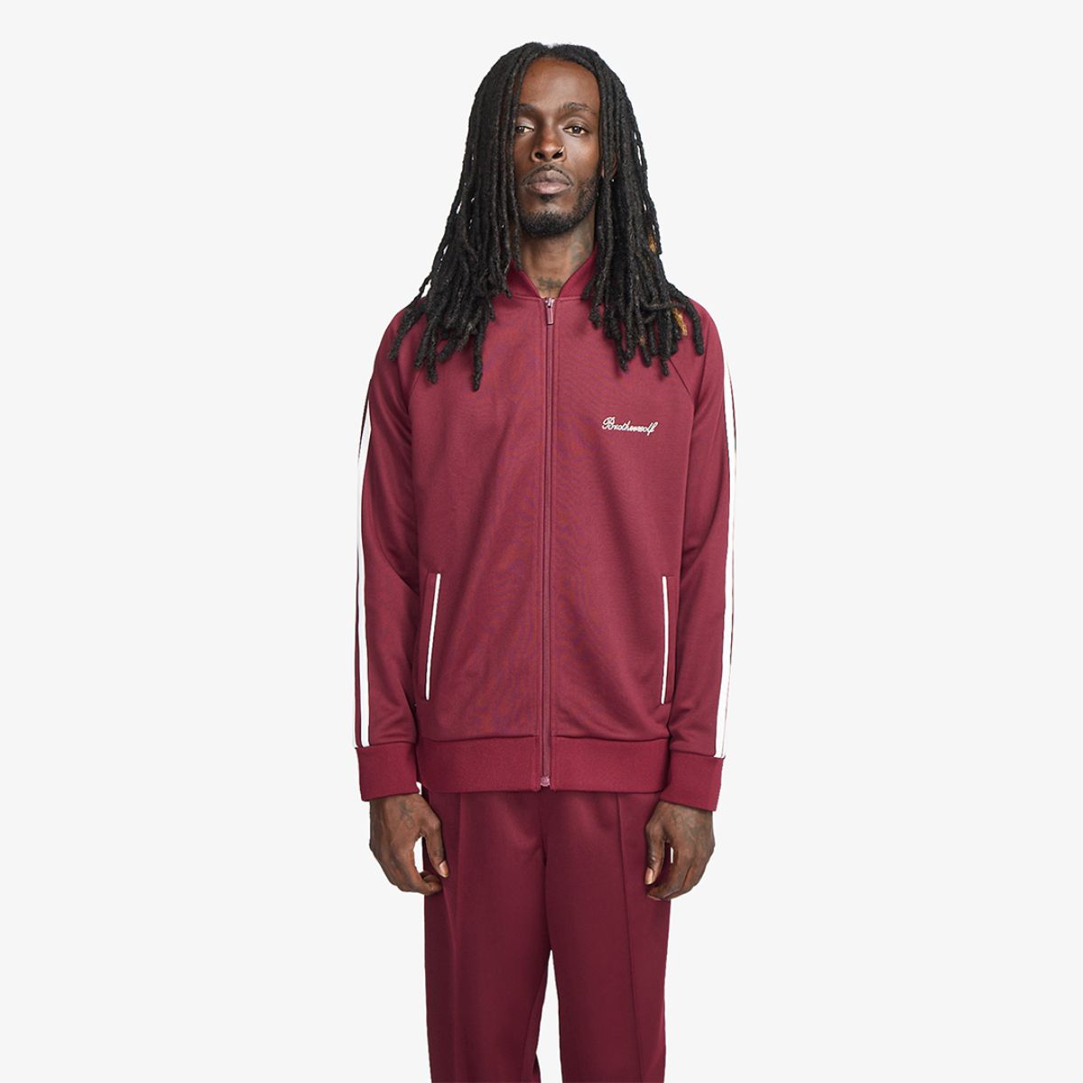 Brotherwolf Barese - Bordeaux Track Top