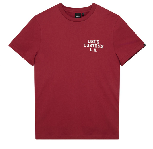 Deus Ex Machine Lava Red T-shirt - A Fallen Poète