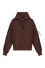 HAND STITCH EARTH HOODIE / BROWN / £145.00